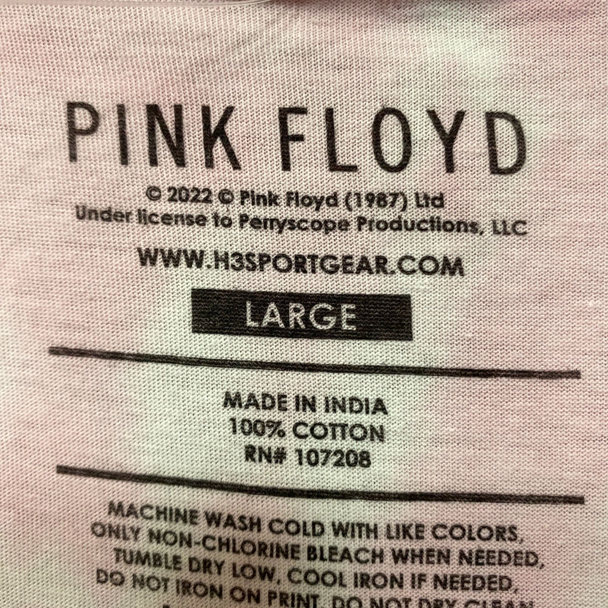 Pink Floyd Dark Side of the Moon Psychedelic Band Tie Dye product image 4