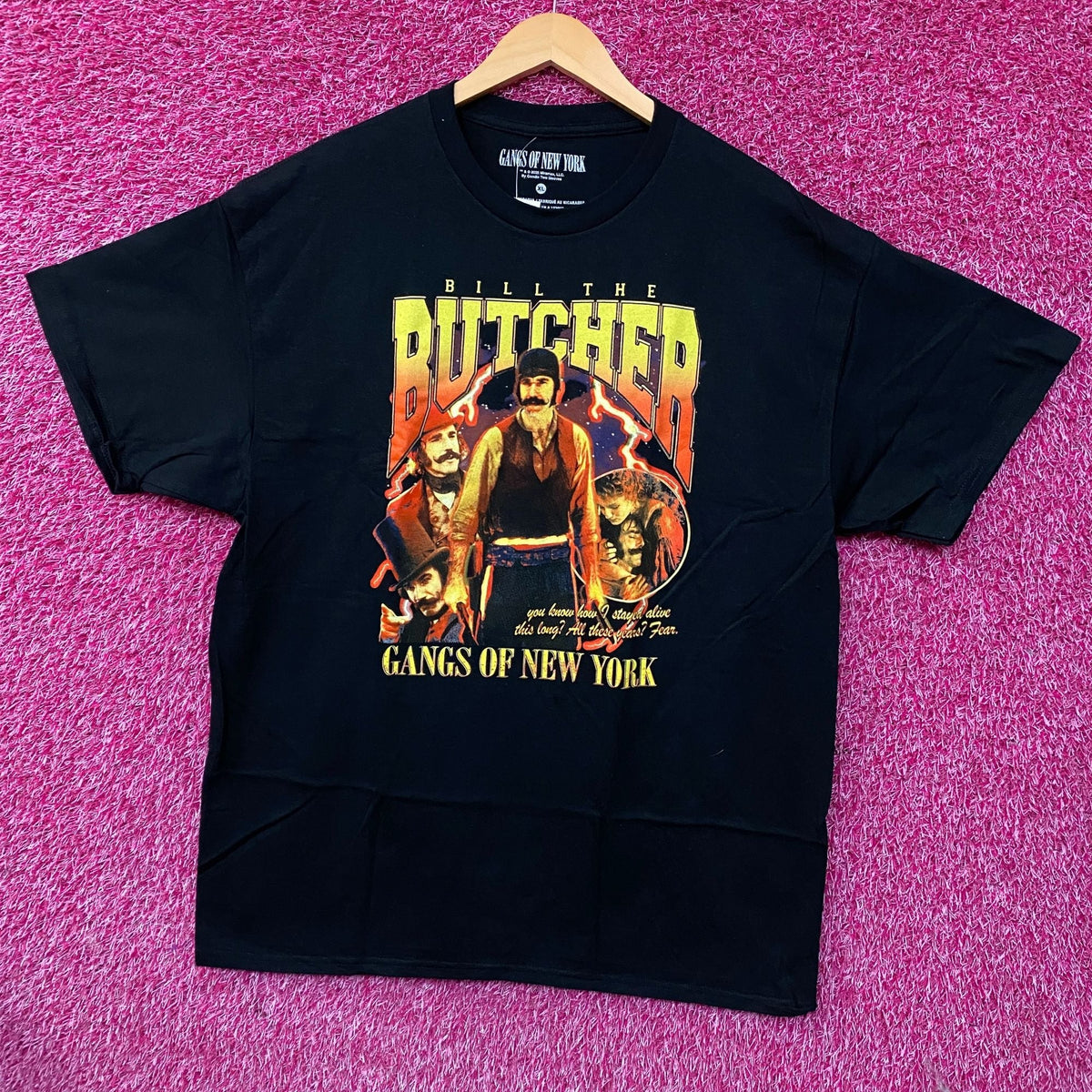 Bill The Butcher Gangs Of New York Portrait Graphic T-Shirt product image 3