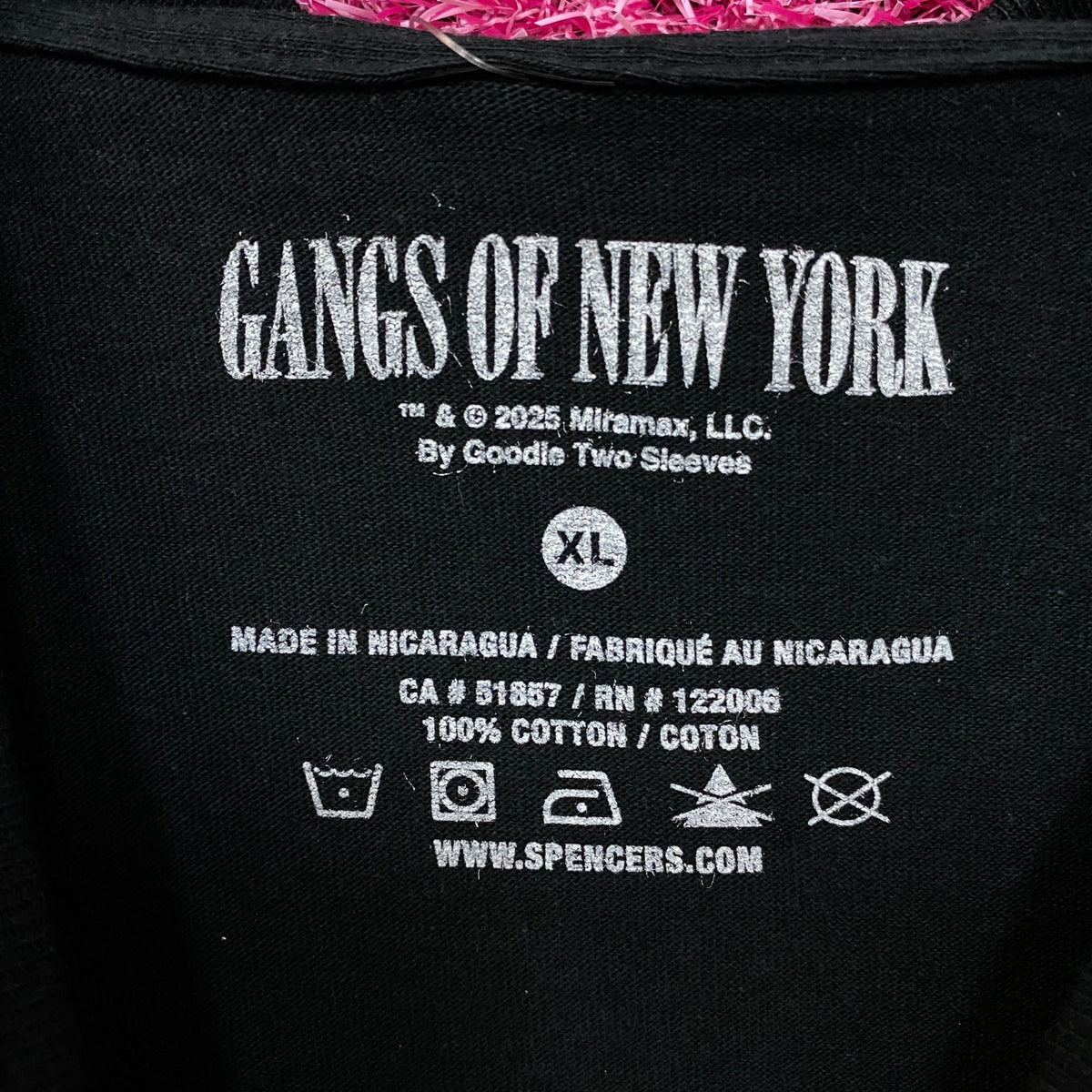 Bill The Butcher Gangs Of New York Portrait Graphic T-Shirt product image 4