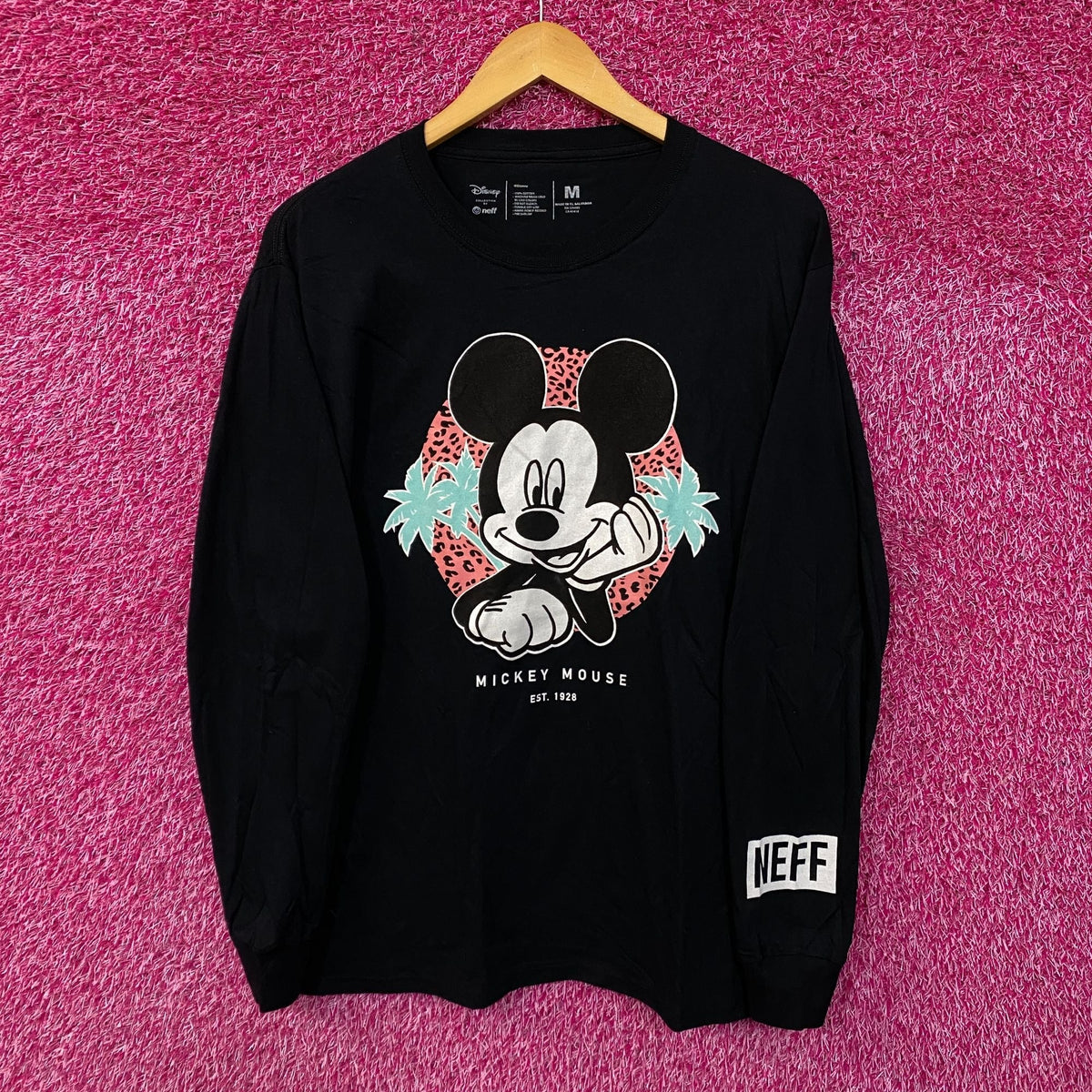 Mickey Mouse Miami Vice L/S shirt size medium product image 1