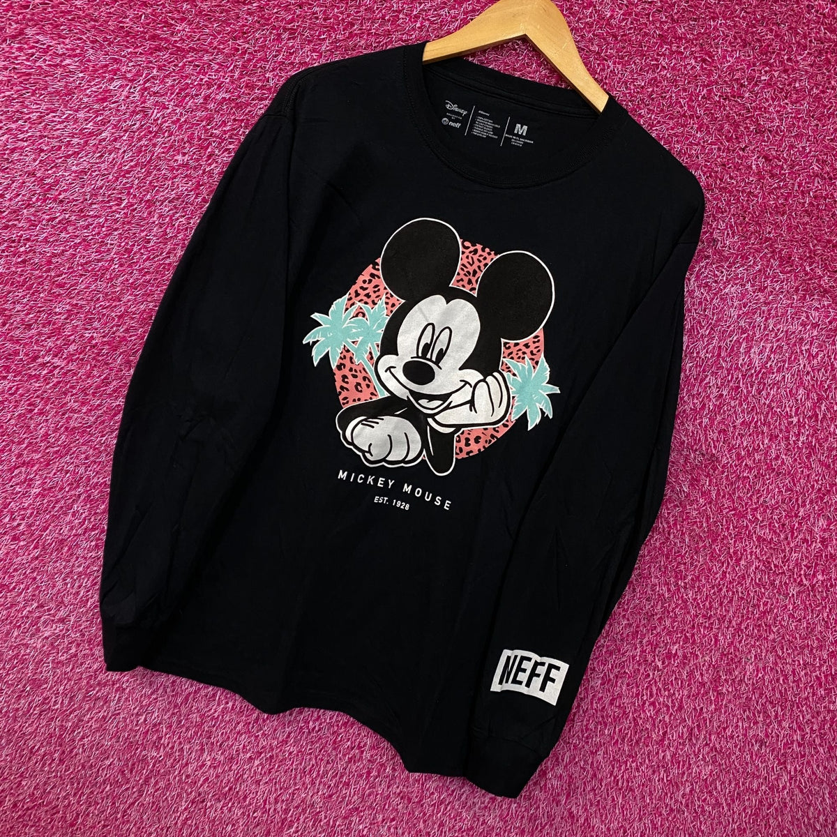 Mickey Mouse Miami Vice L/S shirt size medium product image 3