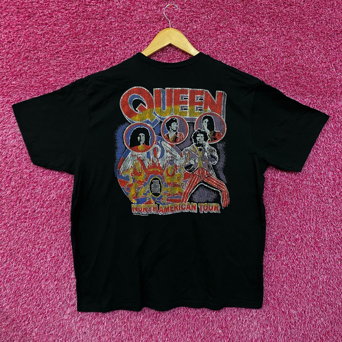 Queen Freddie Mercury 05 North American Tour Vtg Tshirt product image 3