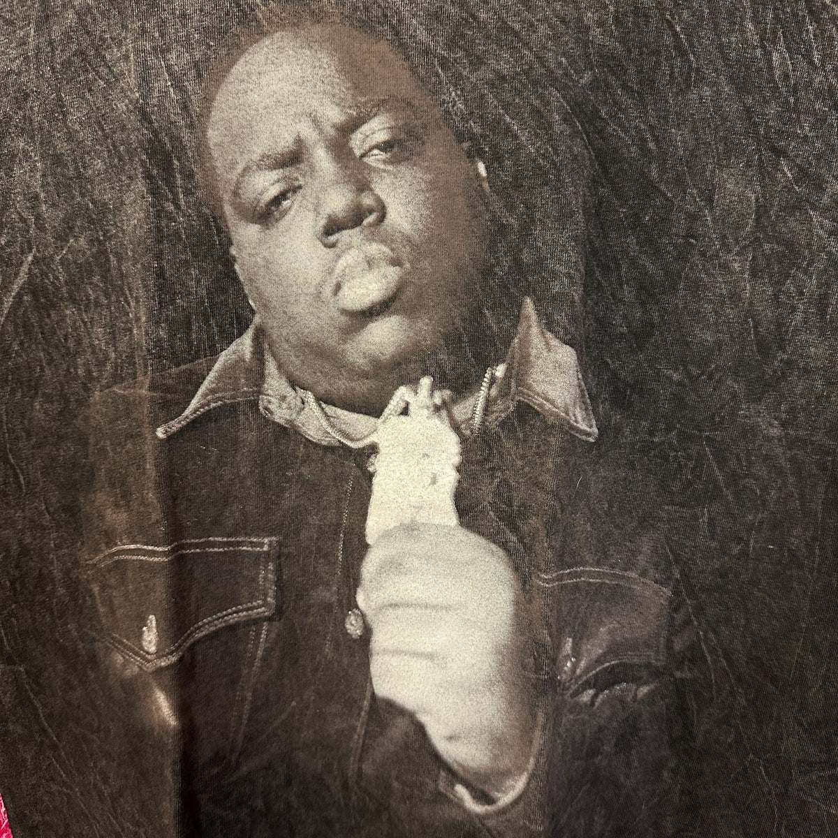 Notorious Big Mineral Wash Biggie Smalls Black washed tee product image 2