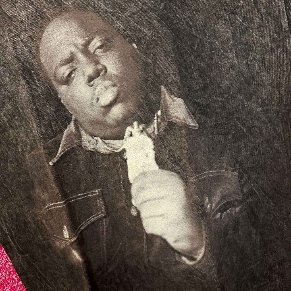 Notorious Big Mineral Wash Biggie Smalls Black washed tee product image 4