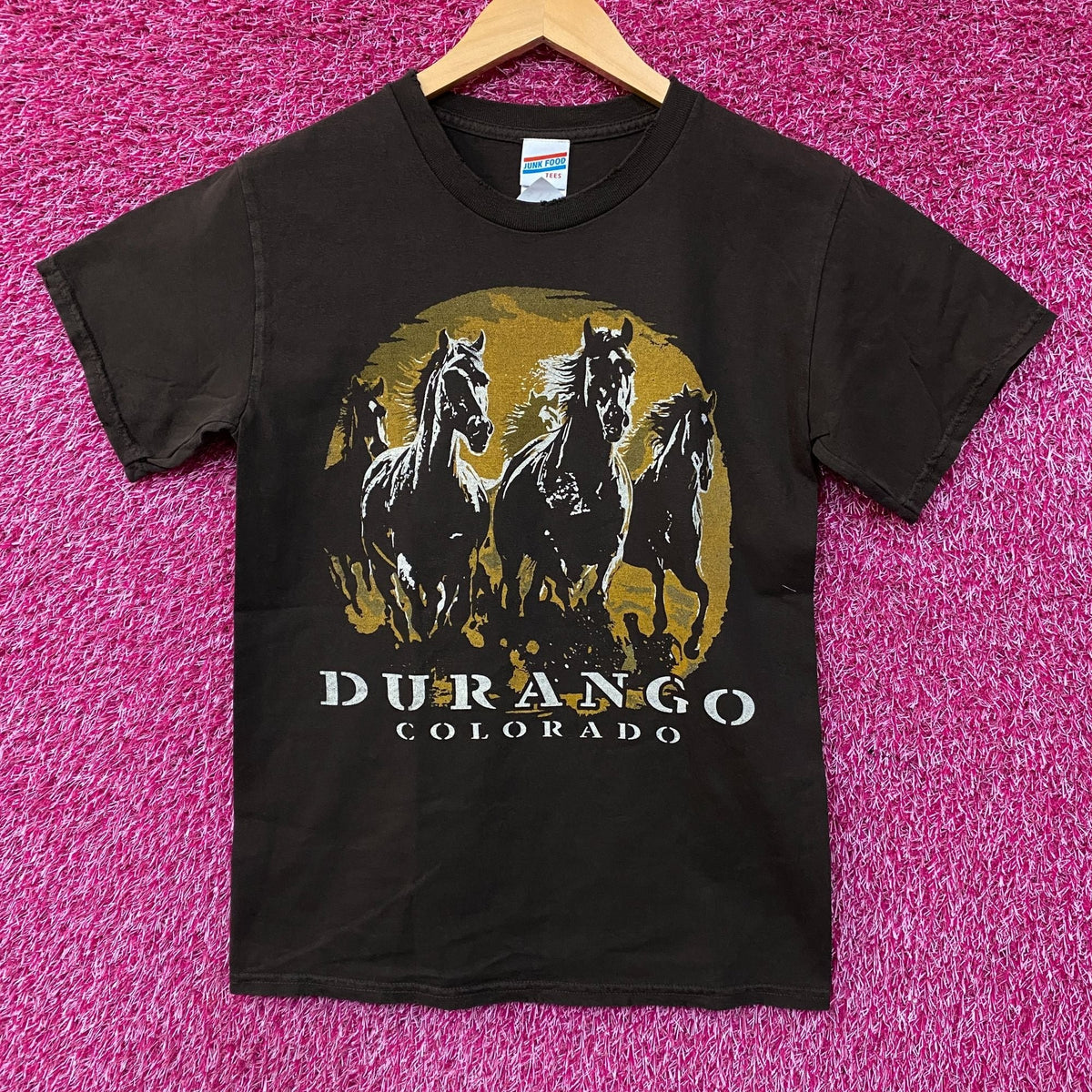 Junk Food Clothing Durango Colorado Flea Market Tee XS product image 1