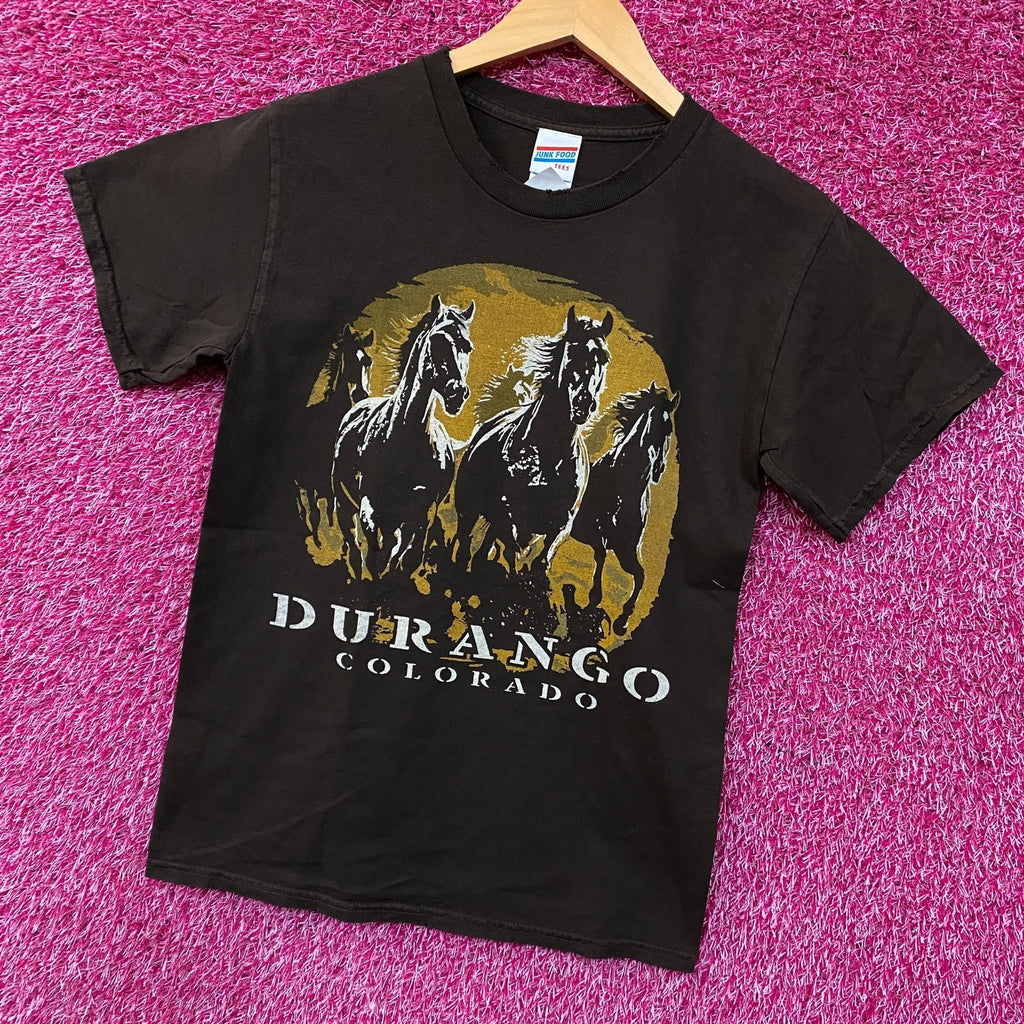 Junk Food Clothing Durango Colorado Flea Market Tee XS product image 3
