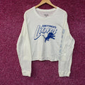 Junk Food NFL Detroit Lions Long Sleeve Cropped T-Shirt product image 1