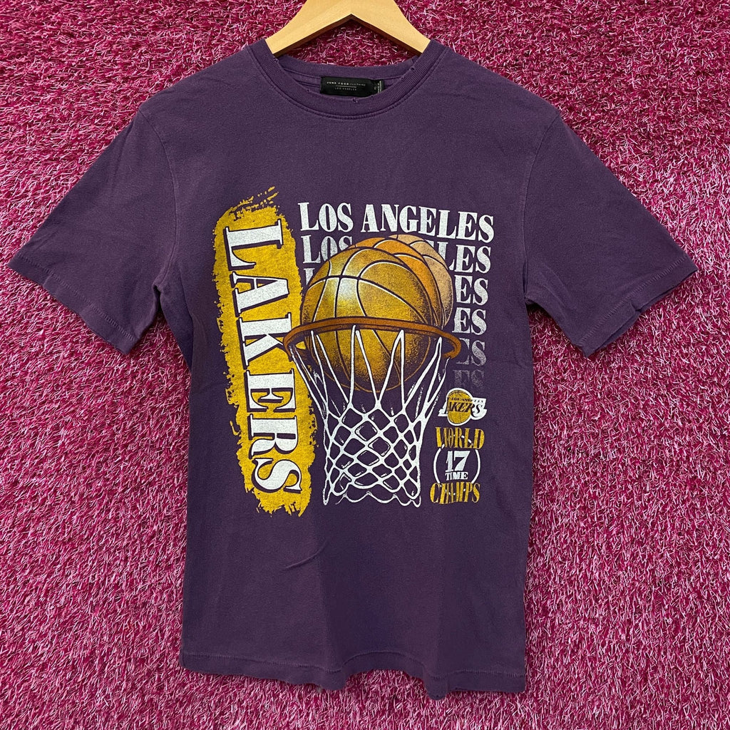Junk Food Los Angeles Lakers Champs Vintage Style Women's product image 1