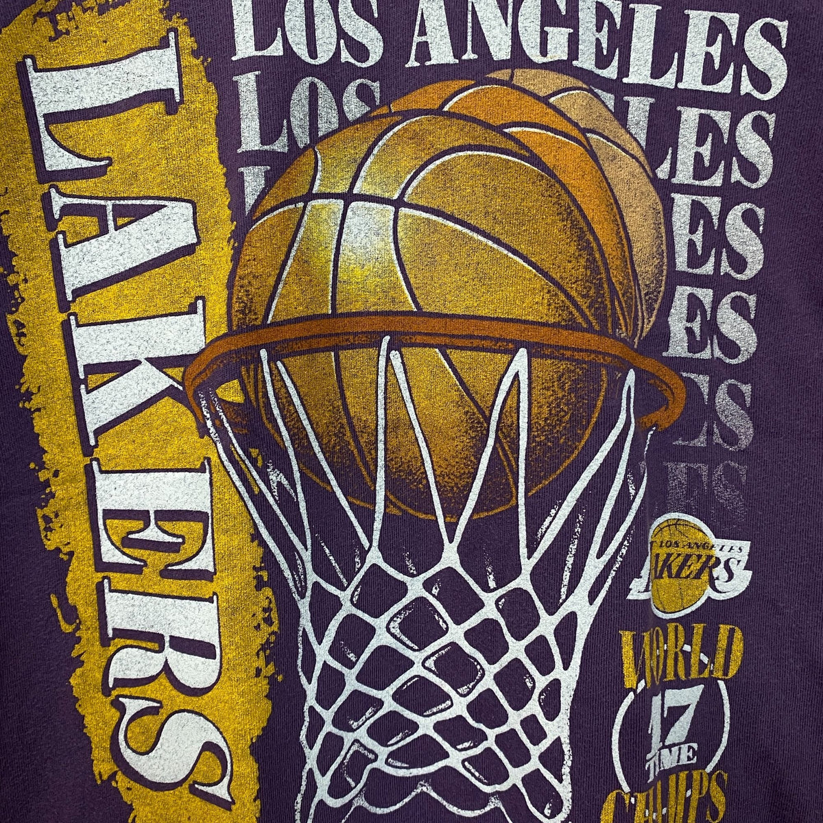 Junk Food Los Angeles Lakers Champs Vintage Style Women's product image 2