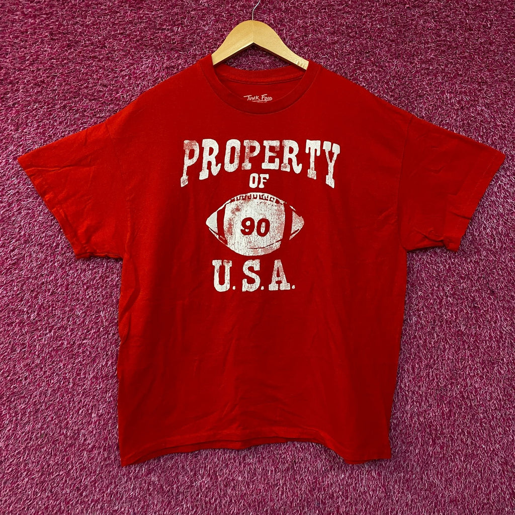 Junk Food "Property of USA" Graphic T-Shirt Large product image 1