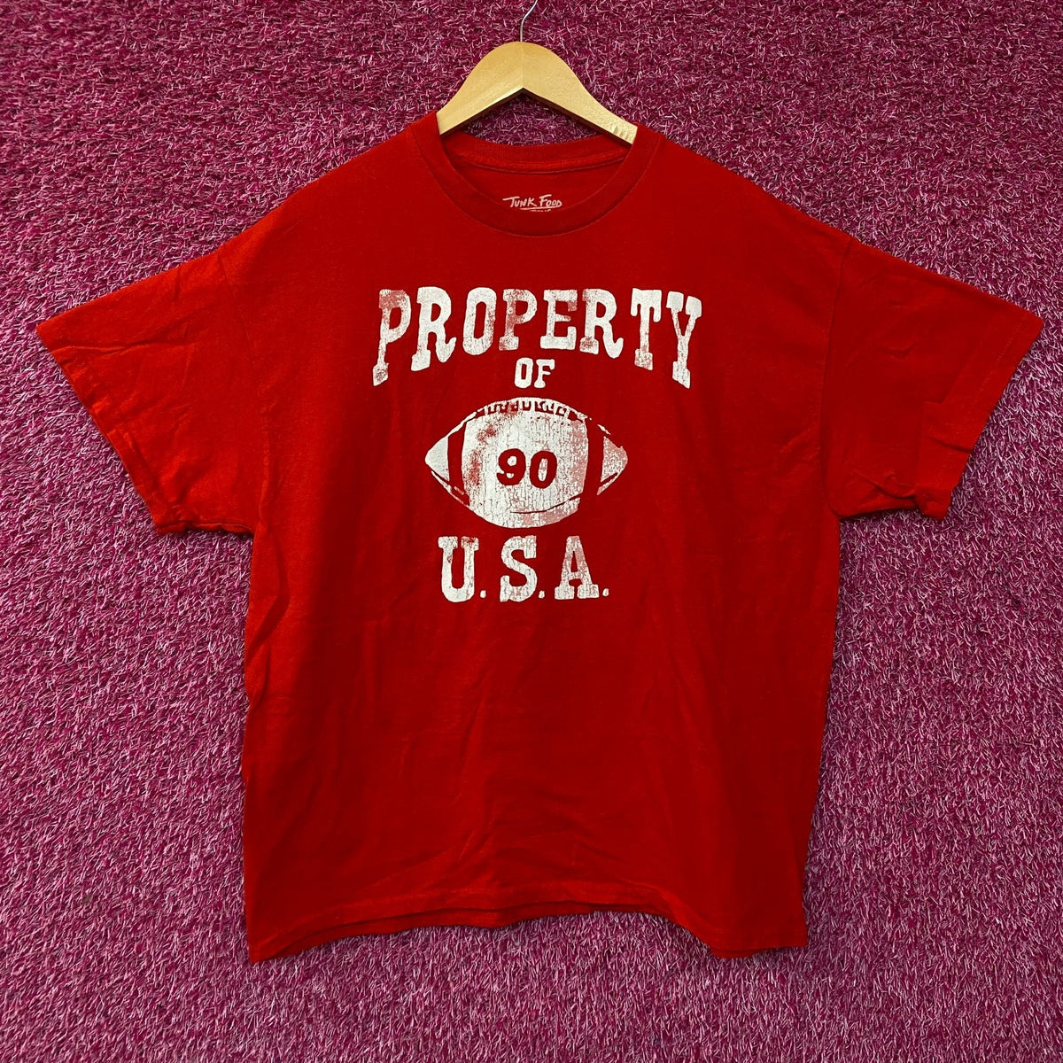 Junk Food "Property of USA" Graphic T-Shirt Large product image 1
