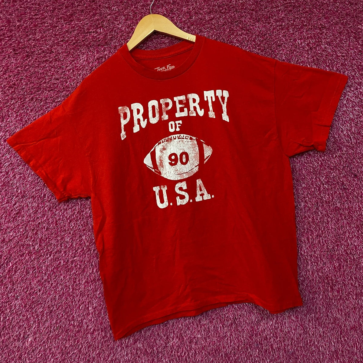 Junk Food "Property of USA" Graphic T-Shirt Large product image 3