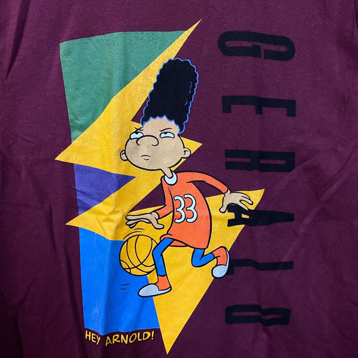 Gerald Hoopin Hey Arnold Animated Series Nickelodeon Tee M product image 2