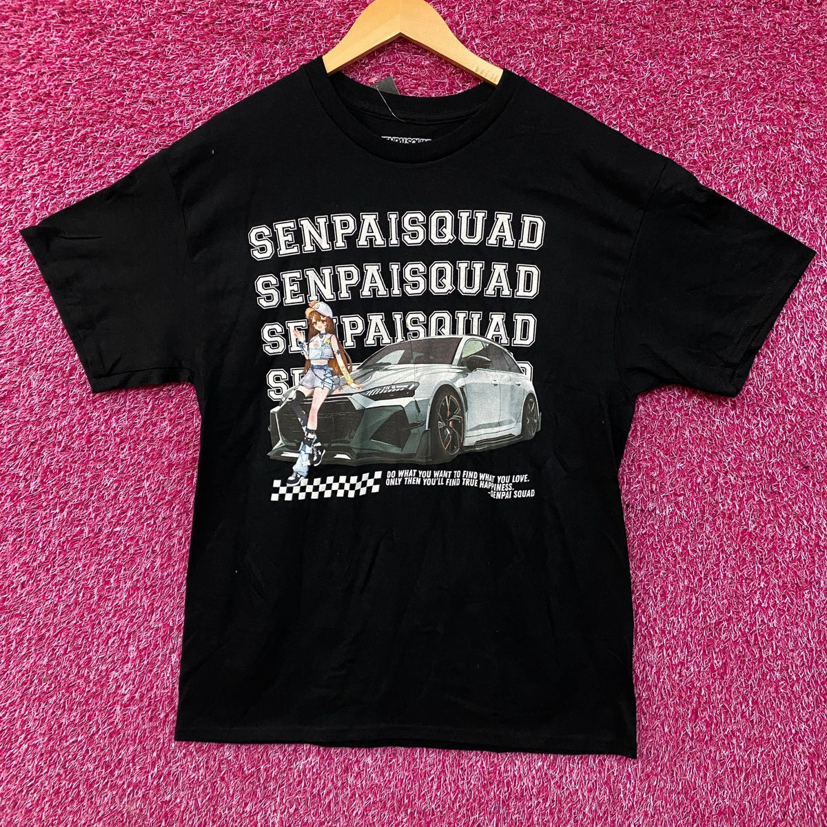 Senpai Squad "Racer Girl" Graphic T-shirt Large product image 1