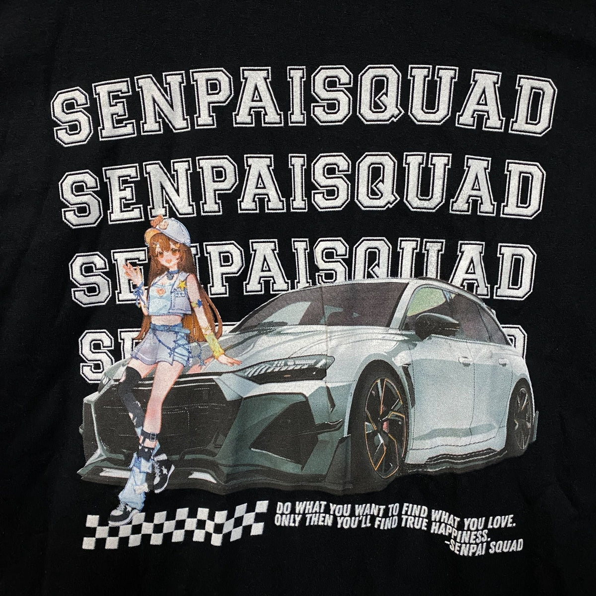 Senpai Squad "Racer Girl" Graphic T-shirt Large product image 2