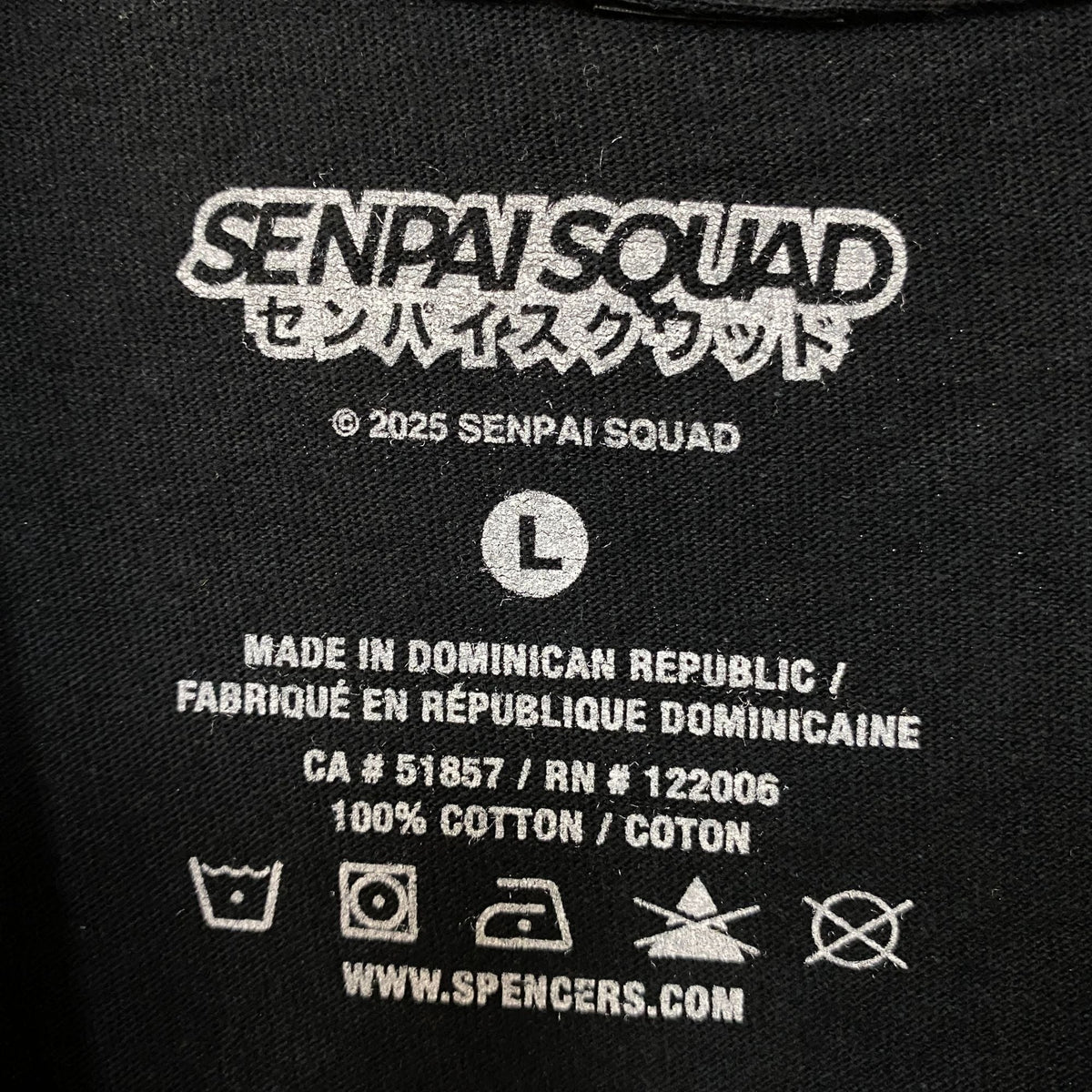 Senpai Squad "Racer Girl" Graphic T-shirt Large product image 4