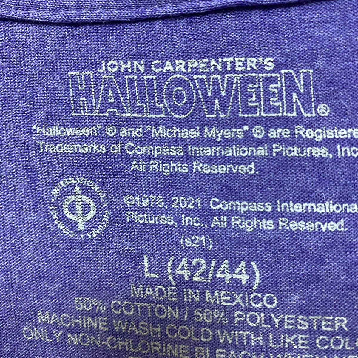 John Carpenters Halloween Michael Myers Horror Movie Tee L product image 4