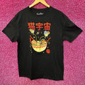 Neko Space Ramen Cats Threadless Pop Art Kawaii Anime Tee L product image 1