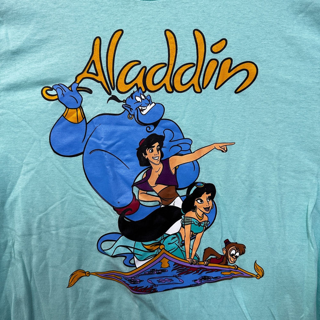 Aladdin Genie Princess Jasmine Apu Magic Carpet Disney Tee L product image 2