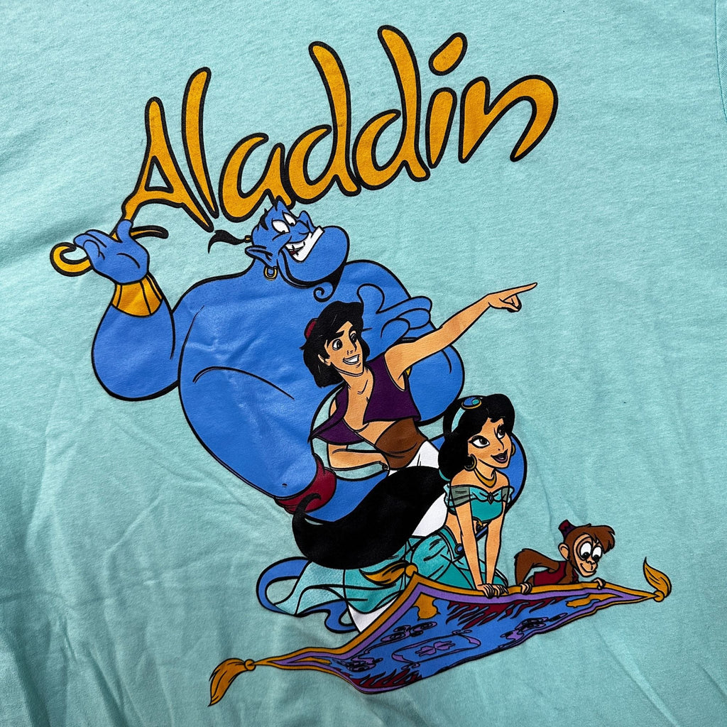 Aladdin Genie Princess Jasmine Apu Magic Carpet Disney Tee L product image 4