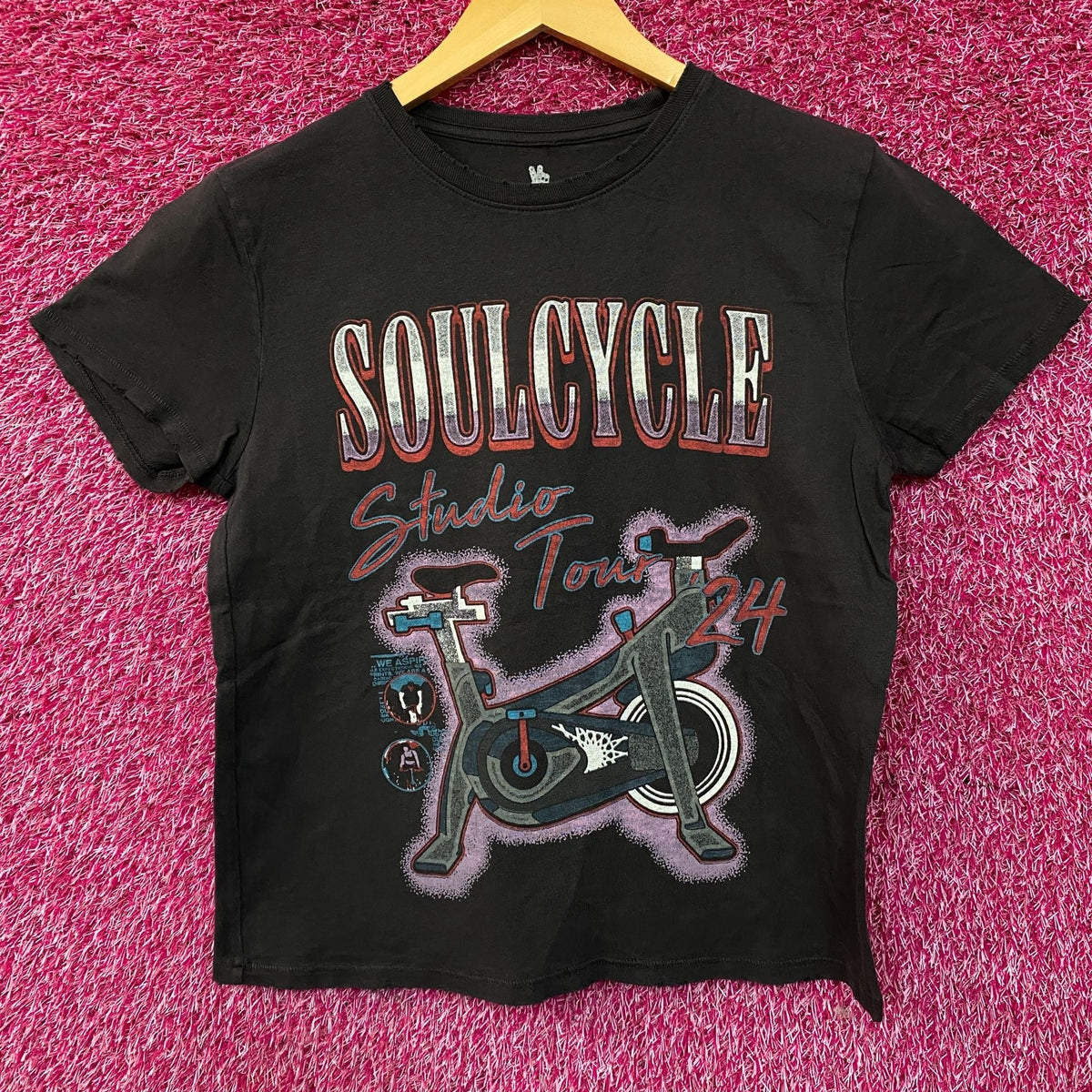 Junk Food SoulCycle Studio Tour '24 Retro Style T-Shirt product image 1