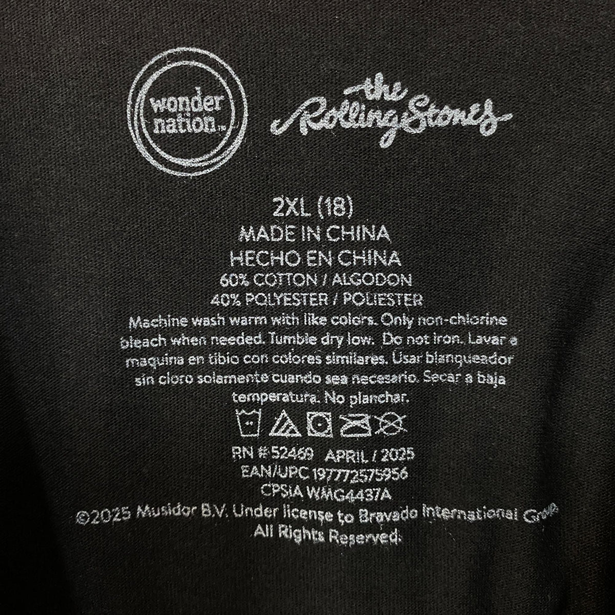 Rolling Stones Leopard Print Tongue Graphic Women's T-Shirt product image 4