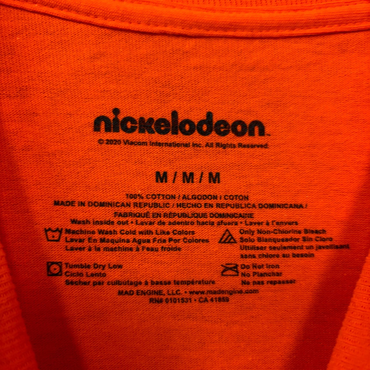 Nickelodeon Best Of Global tshirt size medium product image 4