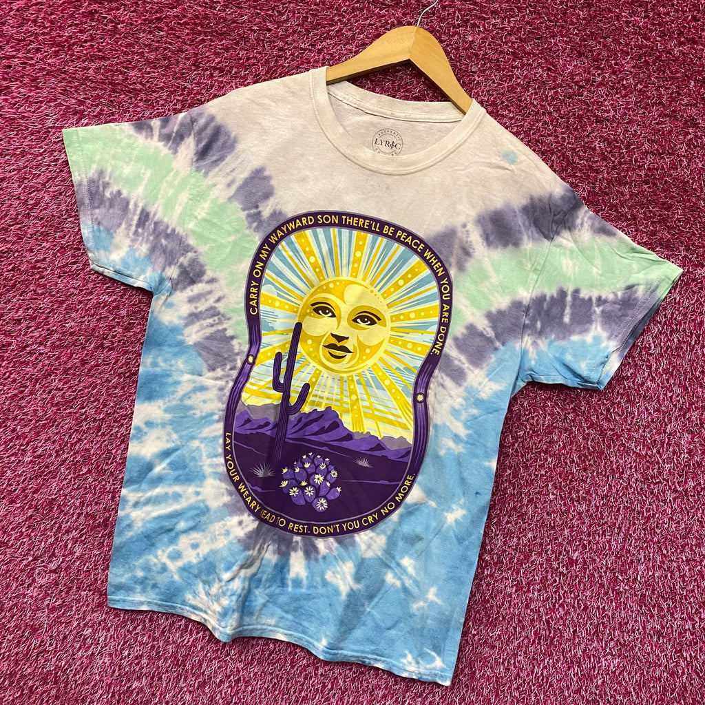 Kansas Carry on Wayward Son Desert Landscape Rock Tie Dye product image 3