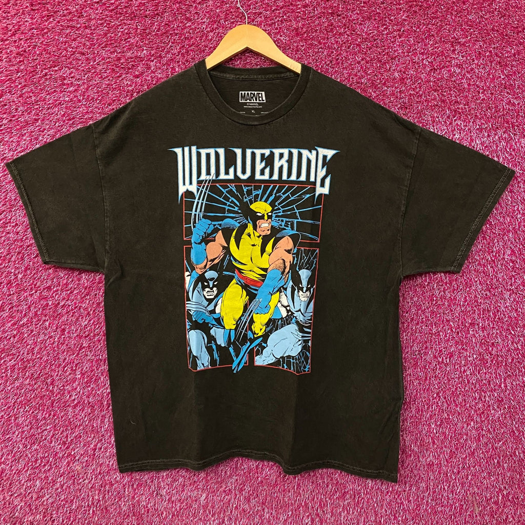 Marvel X-Men Comics Wolverine Mirror Smash T-Shirt XL product image 1
