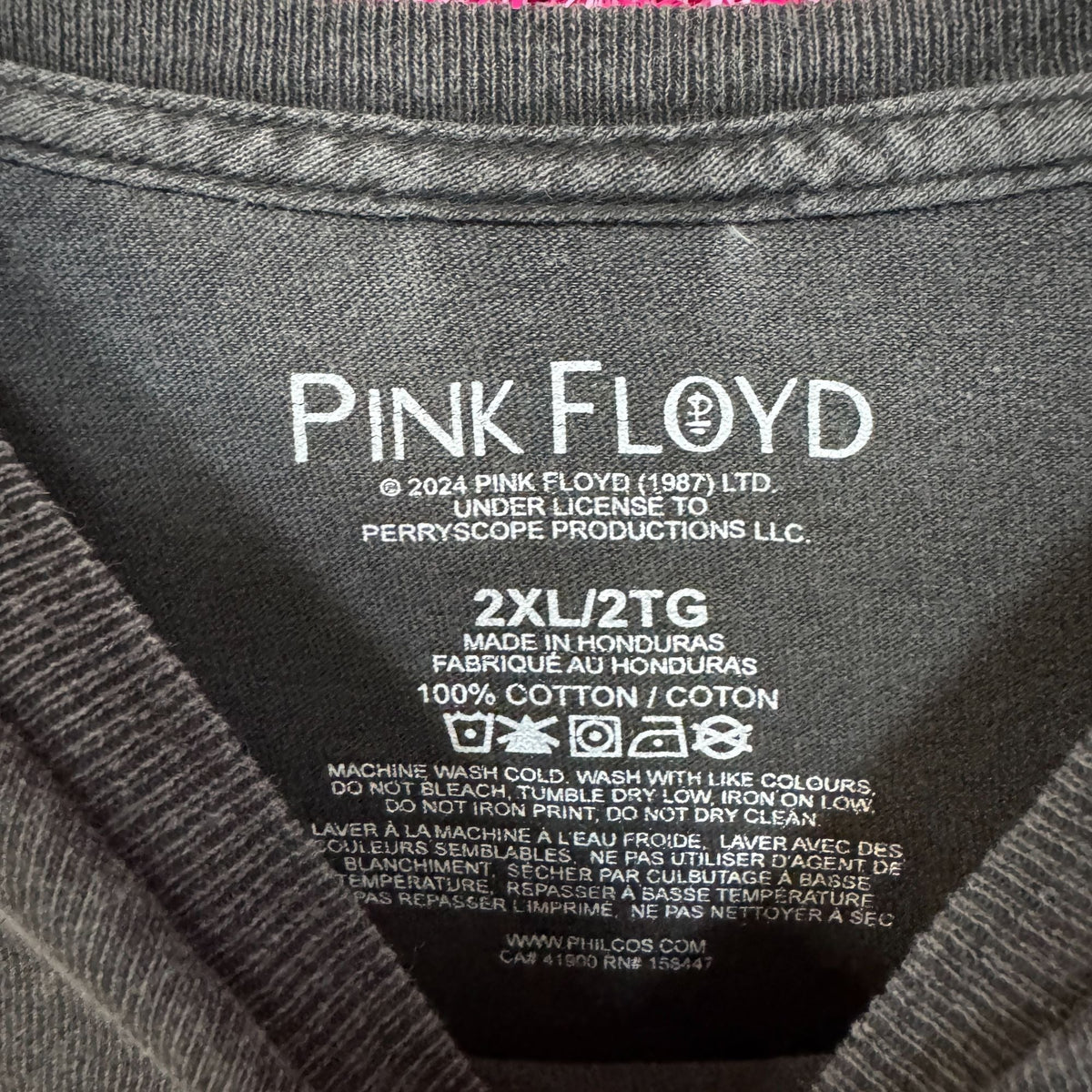 Pink Floyd The Dark Side of Moon Pyramid Band Tee 2XL product image 4