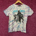 Junk Food Star Wars Heroes Vintage Stye Tie Dye T-Shirt XS product image 1