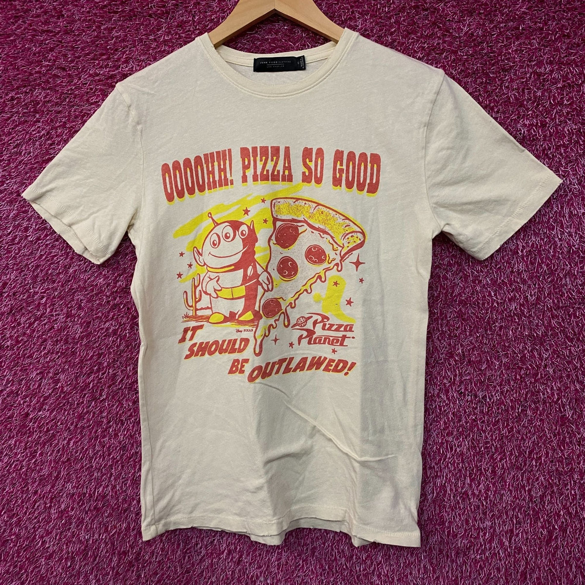 Junk Food Toy Story Pizza Planet Vintage Tee XS product image 1