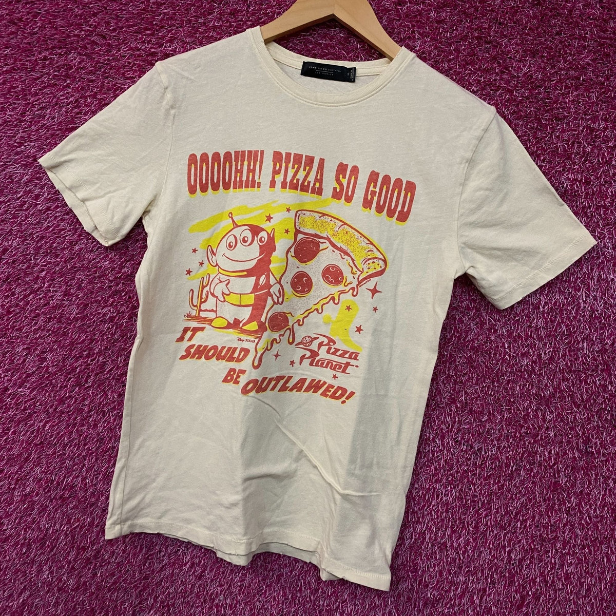 Junk Food Toy Story Pizza Planet Vintage Tee XS product image 3