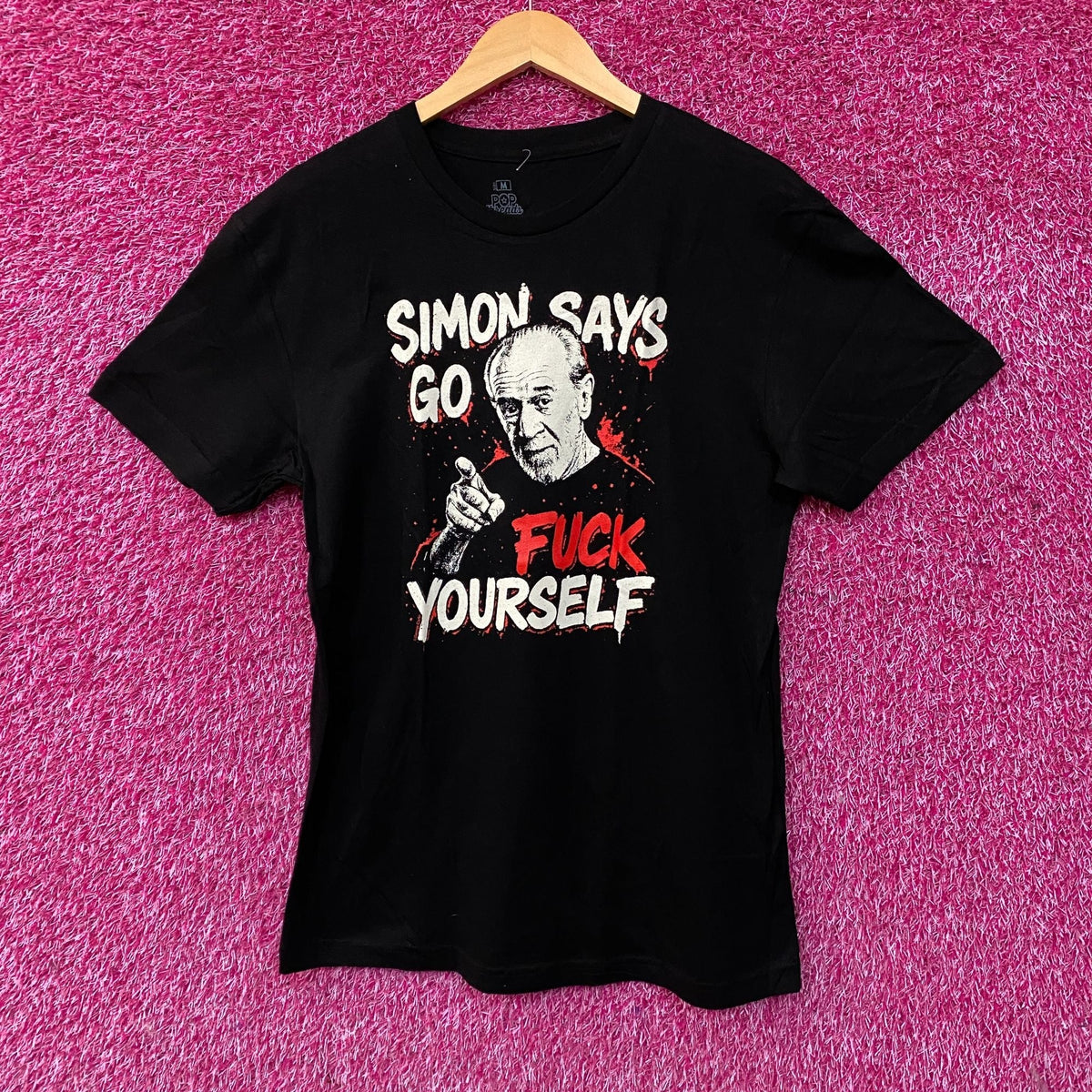 George Carlin Simon Says Comedy T-Shirt Medium product image 1