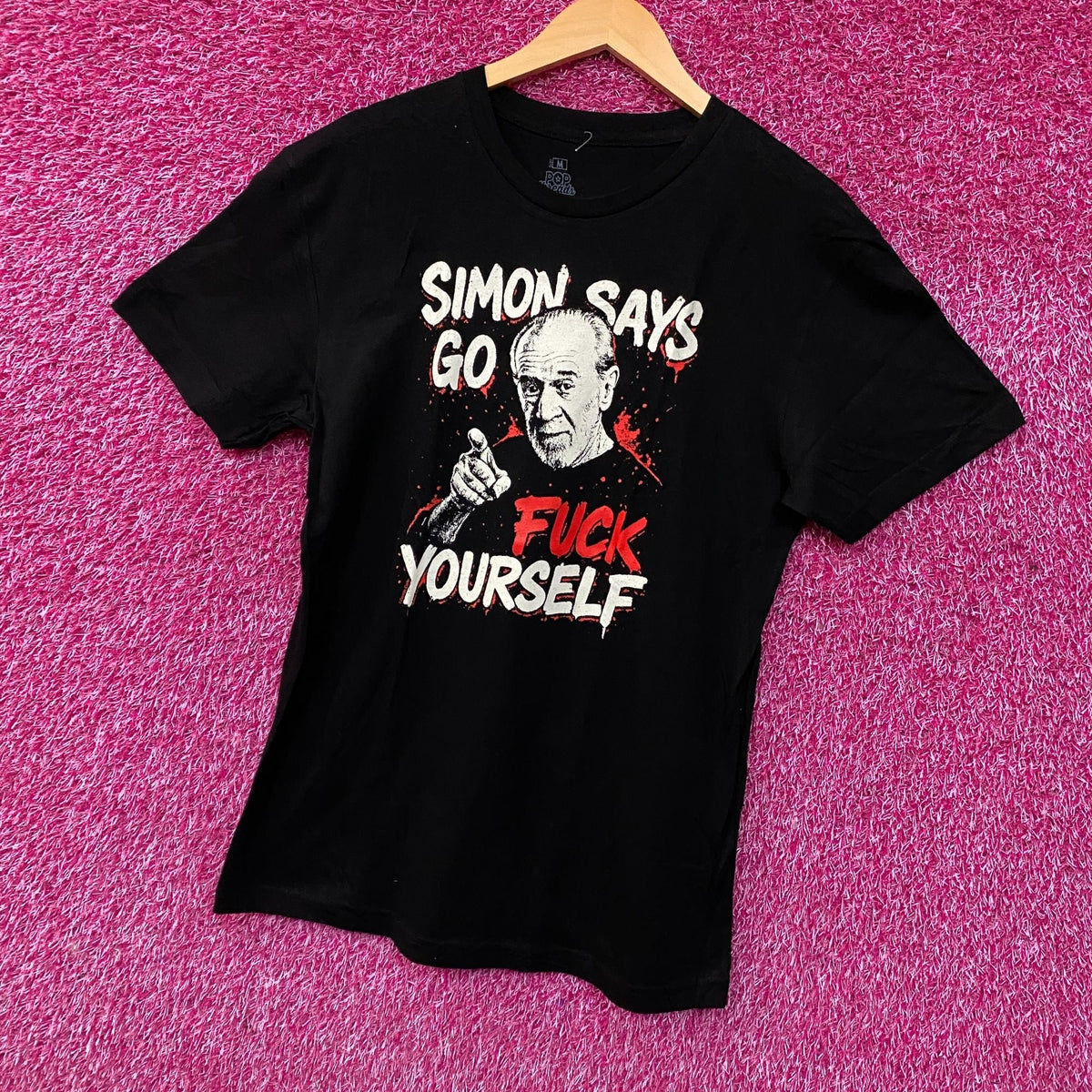 George Carlin Simon Says Comedy T-Shirt Medium product image 3