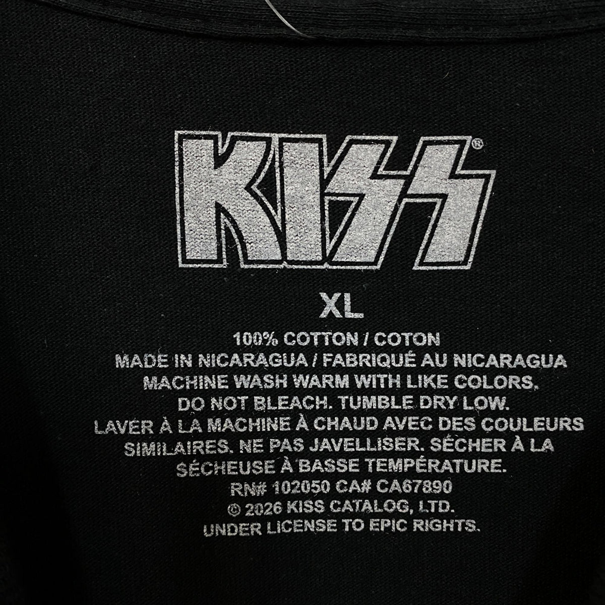 KISS Rock Band Members Graphic T-Shirt XL product image 4