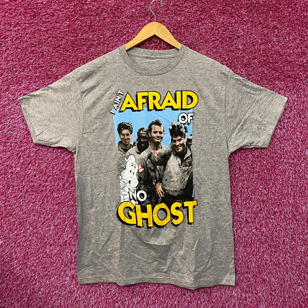 Ghostbusters I Aint Afraid of No Ghost Movie Promo Tee L product image 1