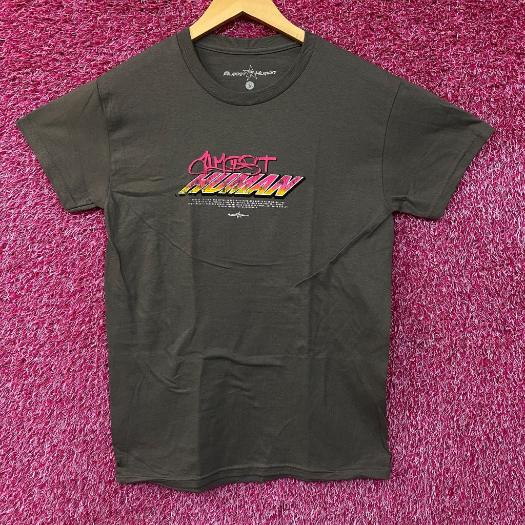Almost Human Anime Girl Sports Car Graphic T-Shirt Small product image 2