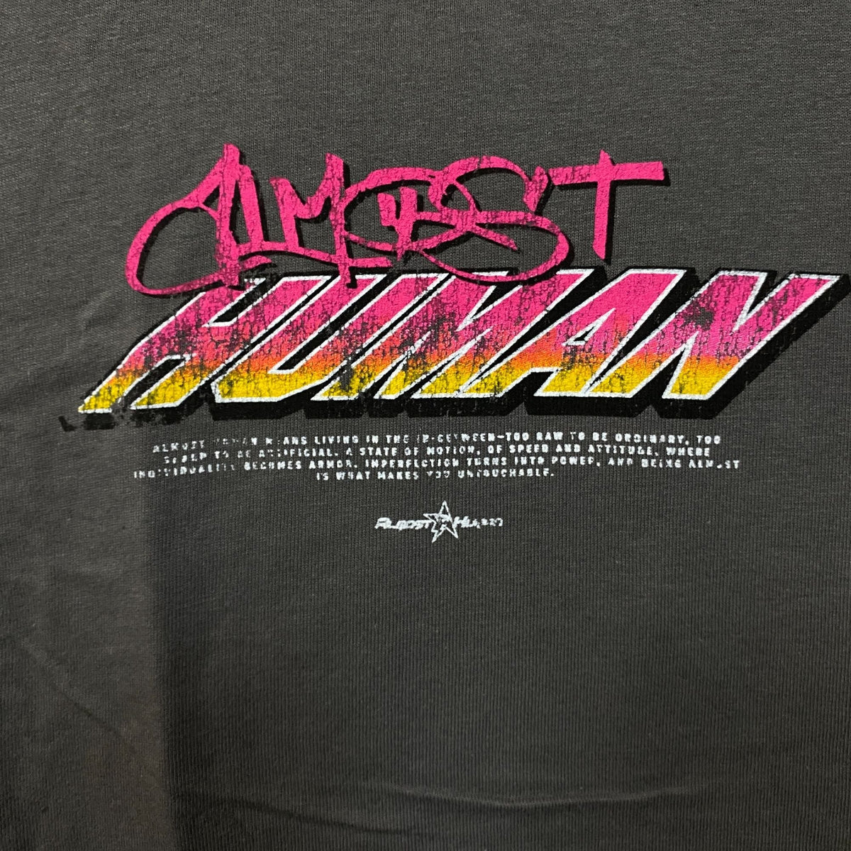 Almost Human Anime Girl Sports Car Graphic T-Shirt Small product image 3