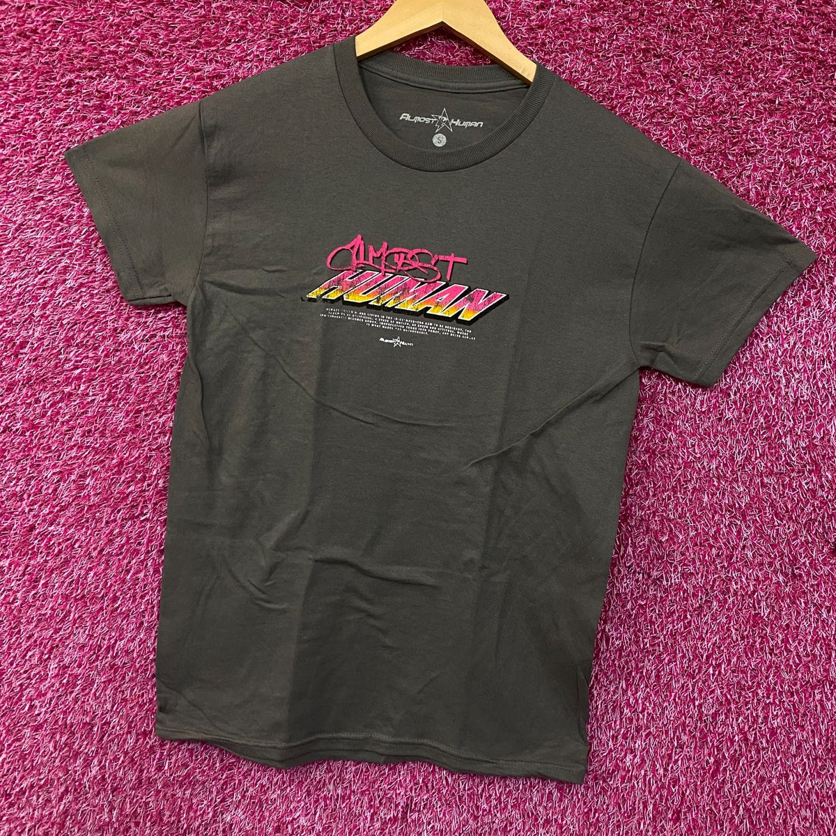 Almost Human Anime Girl Sports Car Graphic T-Shirt Small product image 4