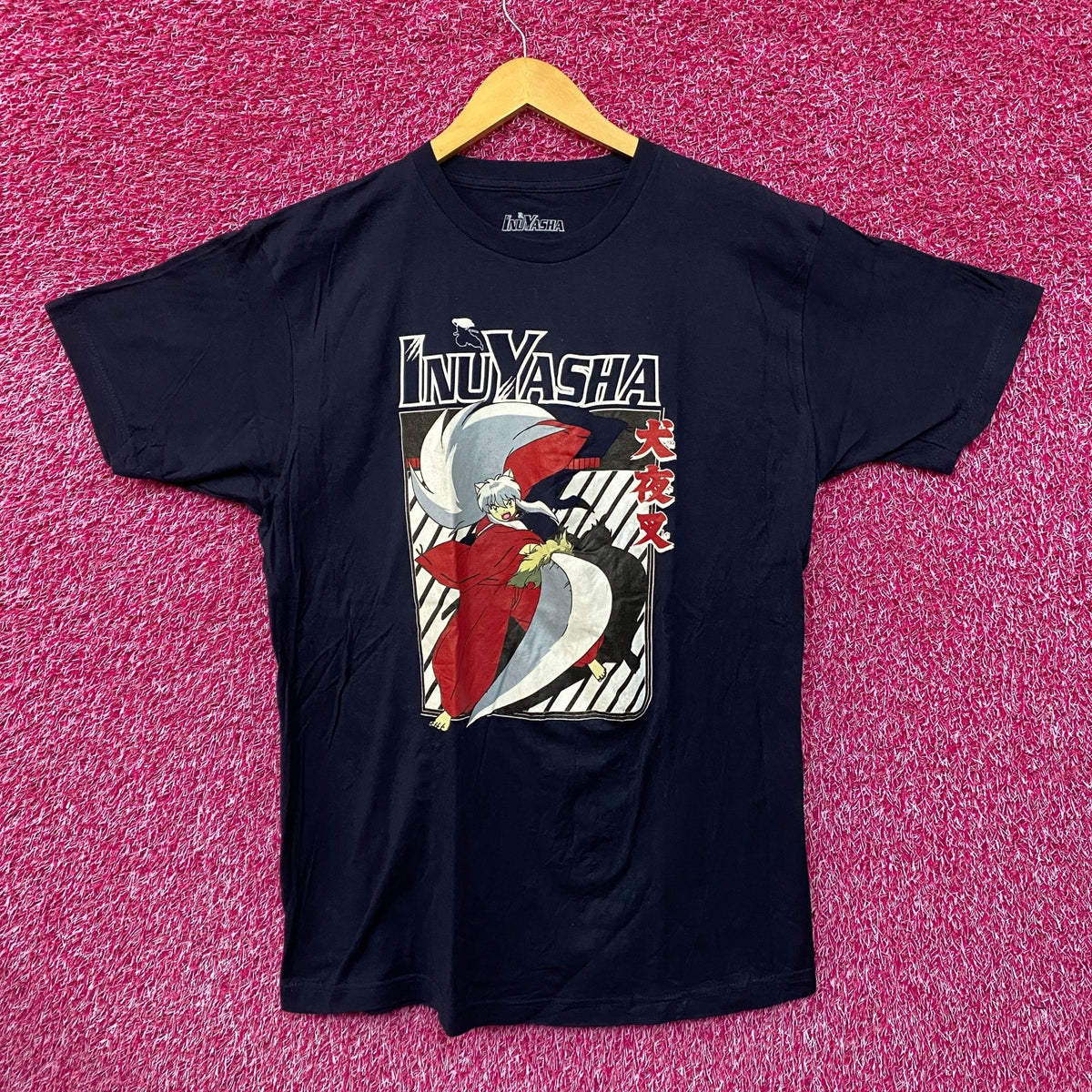 InuYasha the Demon Dog Tessaiga Wind Scar Anime Tee L product image 1