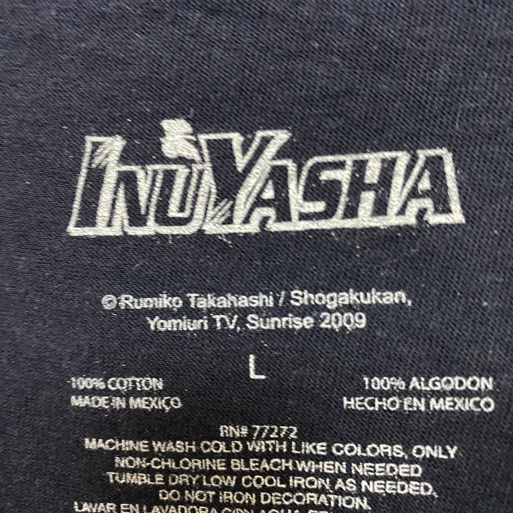 InuYasha the Demon Dog Tessaiga Wind Scar Anime Tee L product image 4