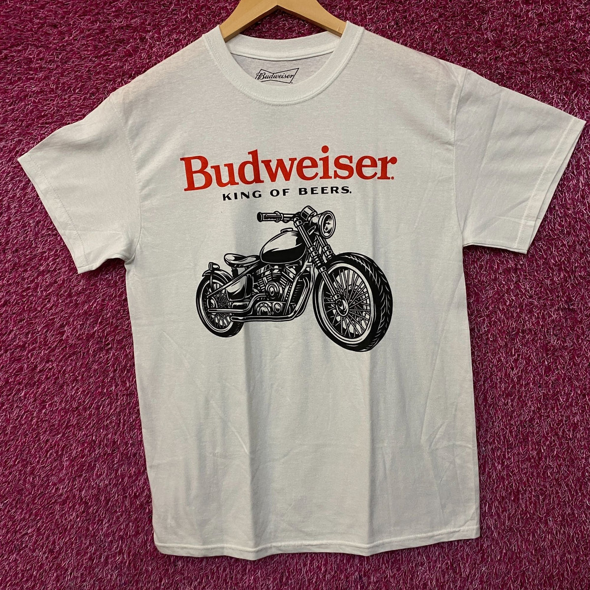 Budweiser PacSun Biker Vintage-Style Motorcycle Graphic product image 1