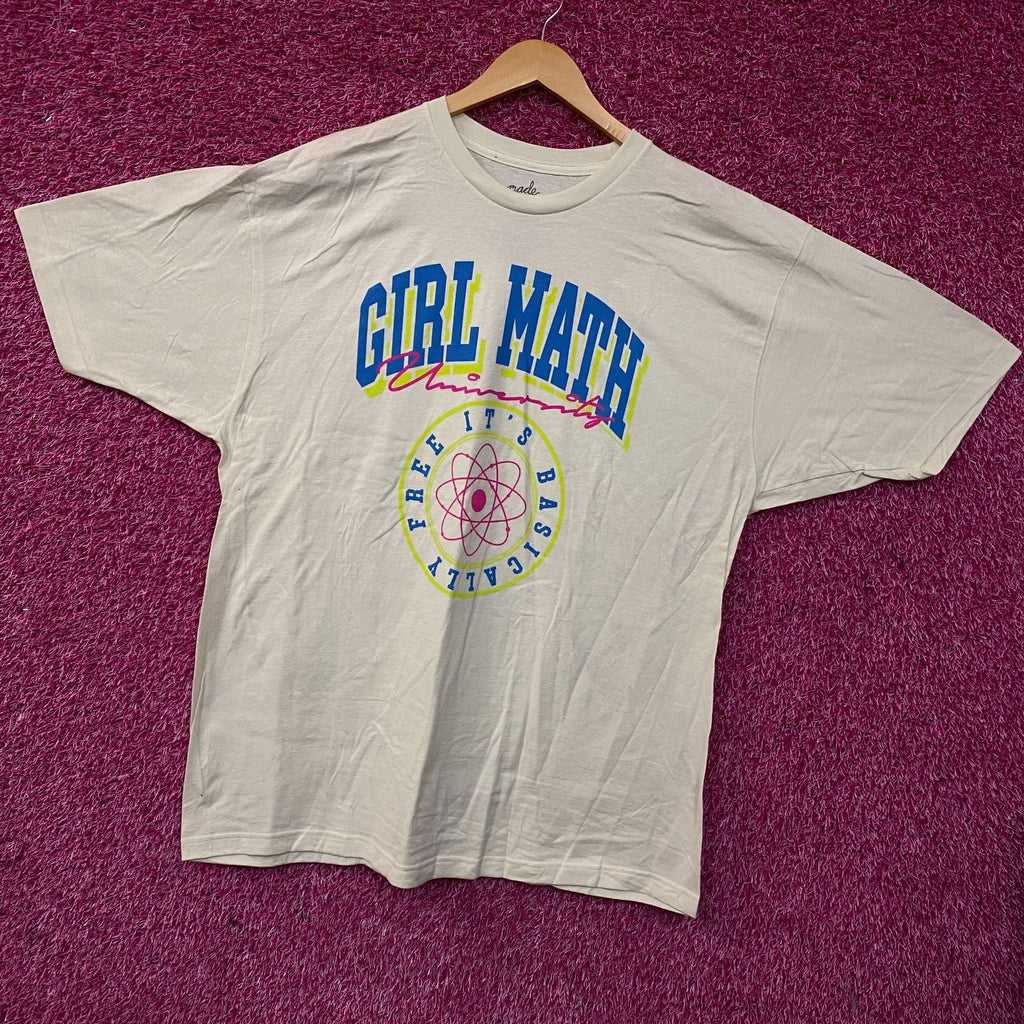 Bioworld "Girl Math University" Graphic T-shirt 2XL product image 3