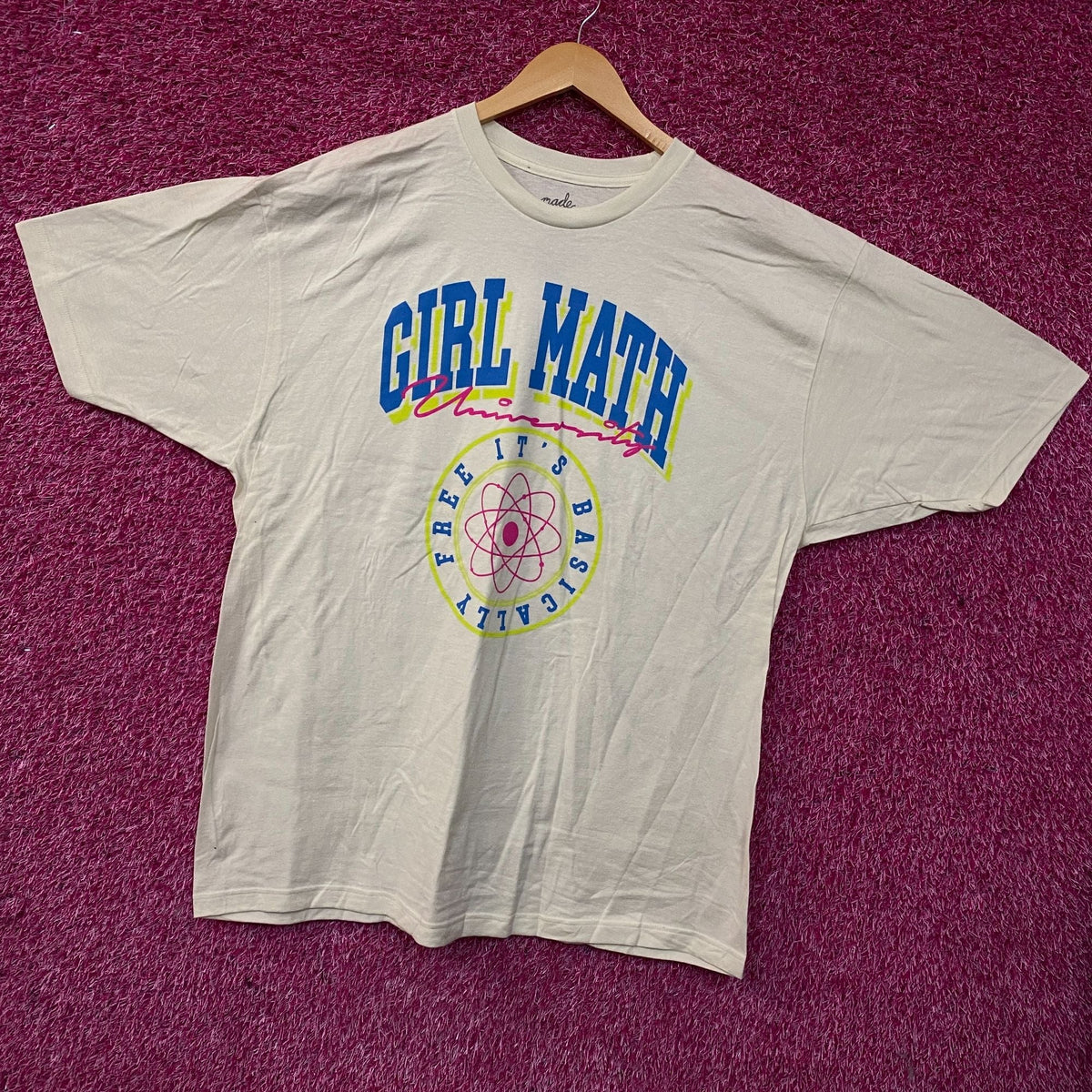 Bioworld "Girl Math University" Graphic T-shirt 2XL product image 3