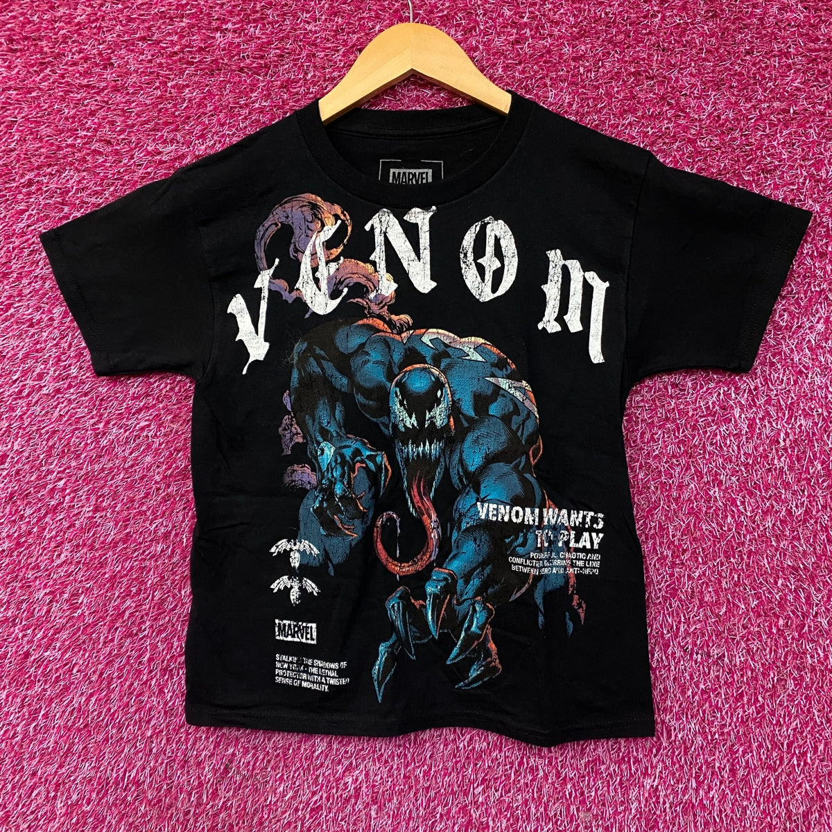 Marvel Venom Symbiote Wants To Play Graphic T-Shirt Small product image 1