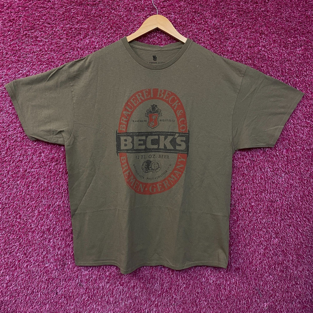 Junk Food Clothing Beck's Beer Graphic T-Shirt Large product image 1