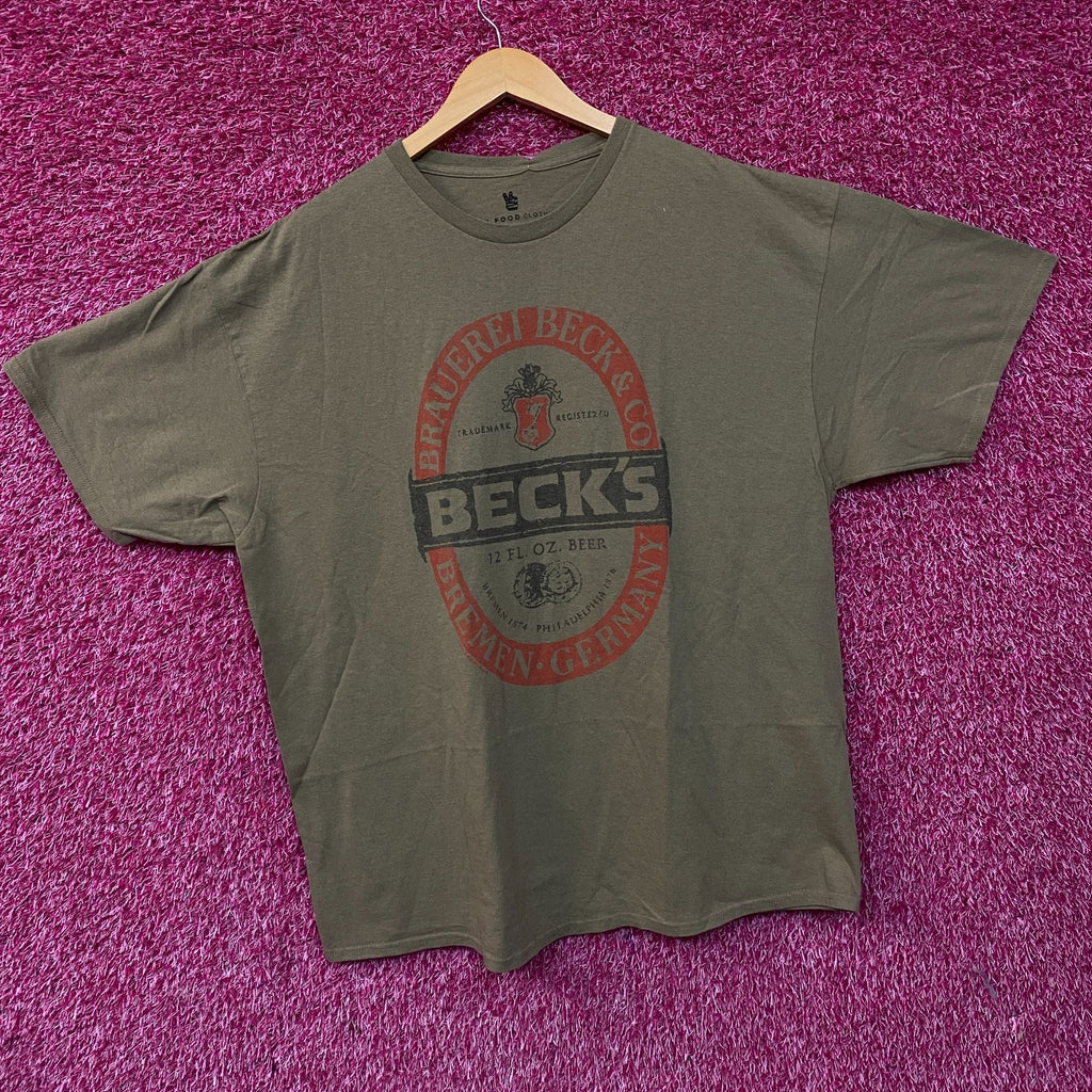 Junk Food Clothing Beck's Beer Graphic T-Shirt Large product image 3