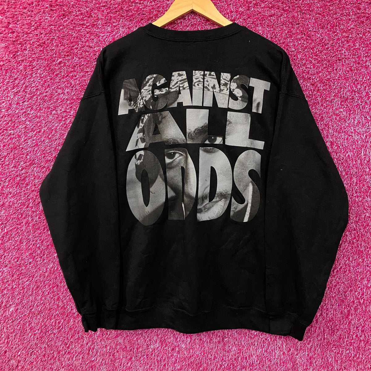 2Pac "Against All Odds" Graphic Crewneck Sweatshirt Medium product image 4