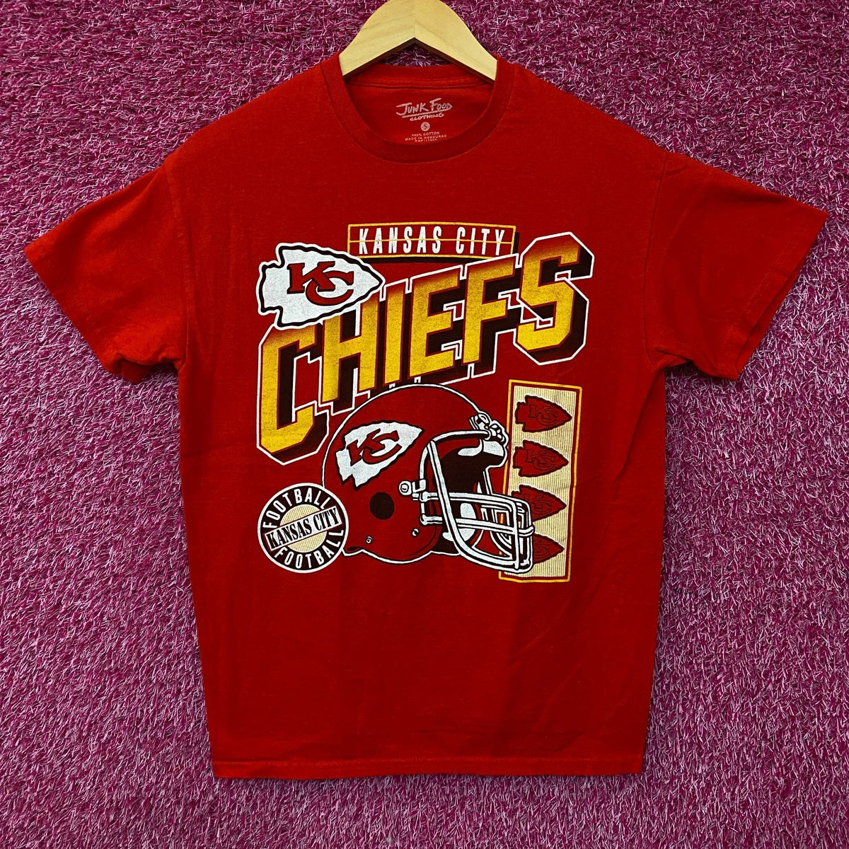 Junk Food Clothing NFL Kansas City Chiefs Checkdown Flea product image 1